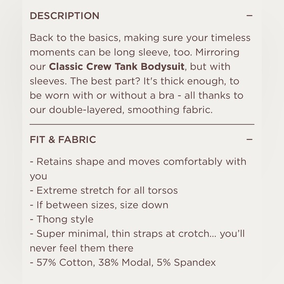 Nuuds cotton crewneck bodysuit - Picture 4 of 4